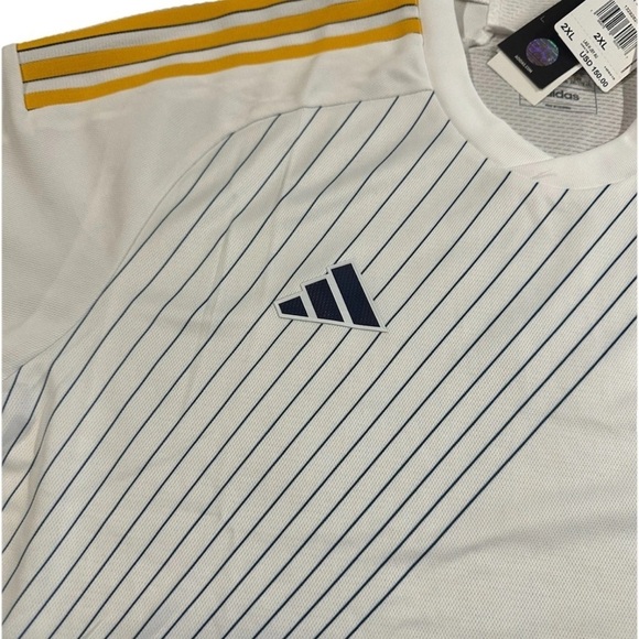 Adidas White LA Galaxy Home MLS Soccer Jersey Mens HZ6215 NON SPONSORED 2024 2XL - Picture 5 of 8